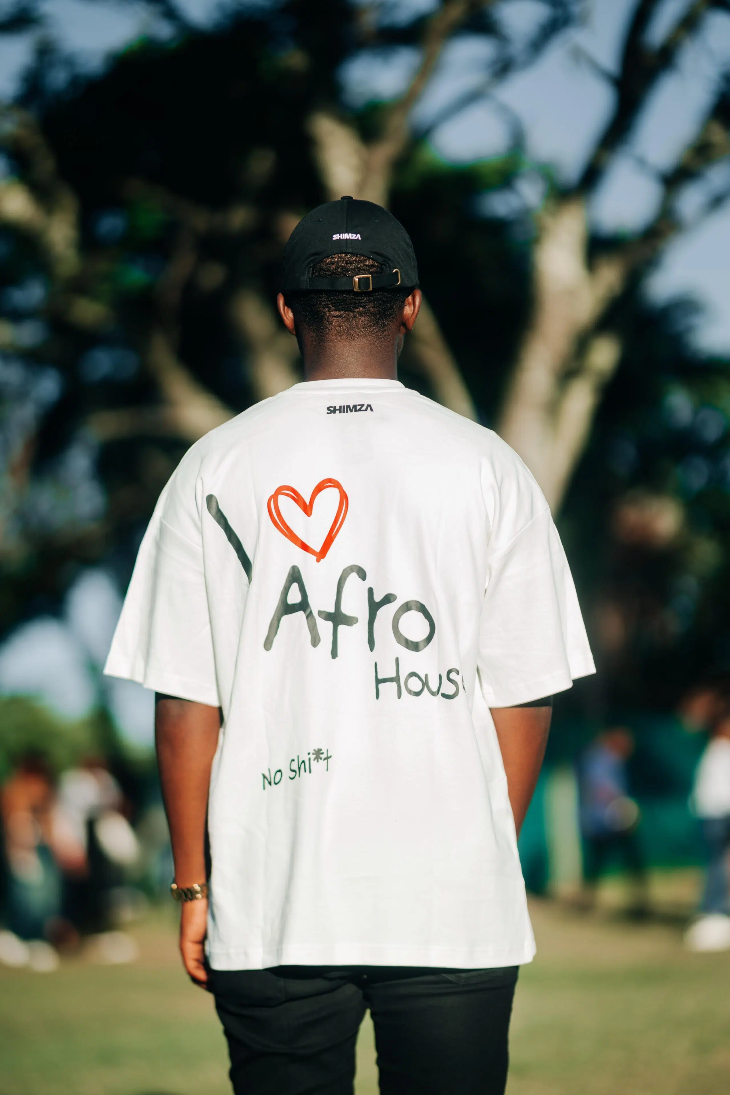 SHIMZA - I LOVE AFRO HOUSE T-shirt