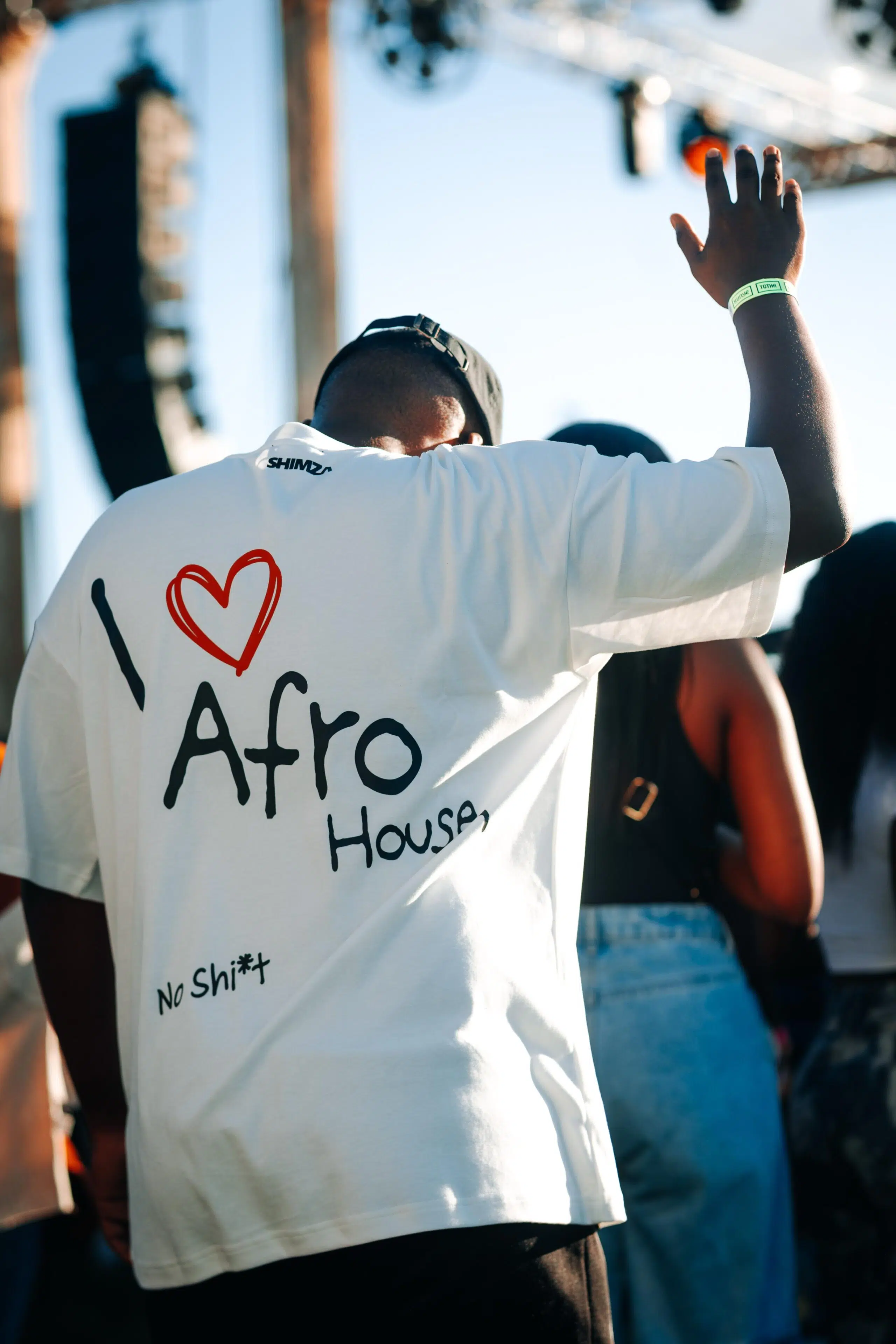 SHIMZA - I LOVE AFRO HOUSE T-shirt