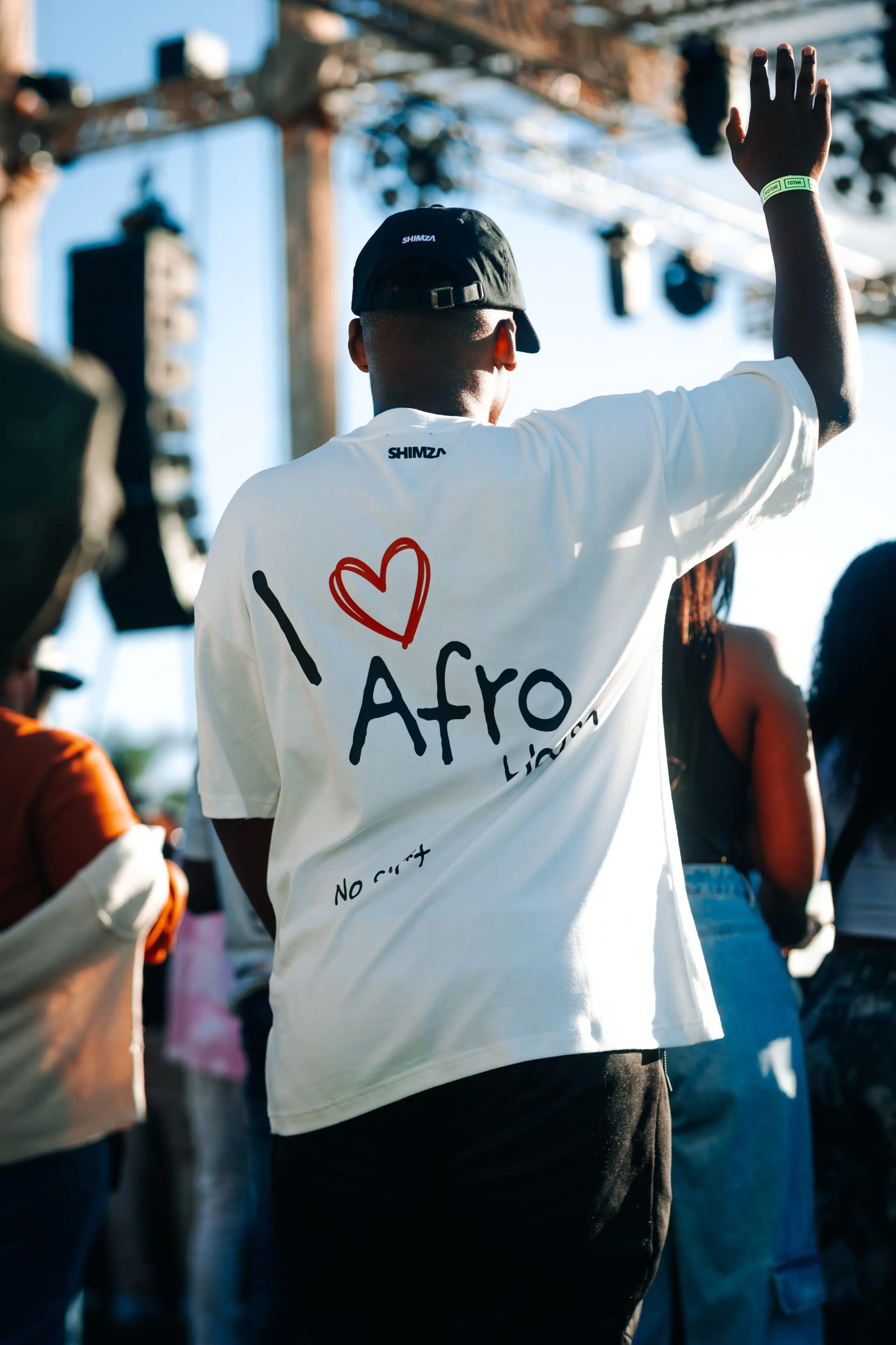SHIMZA - I LOVE AFRO HOUSE T-shirt